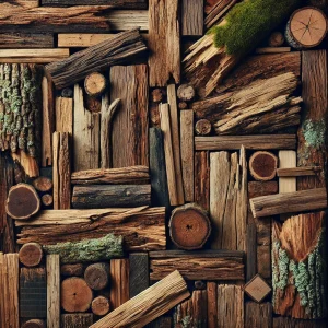 دکوراسیون با چوب بازیافت